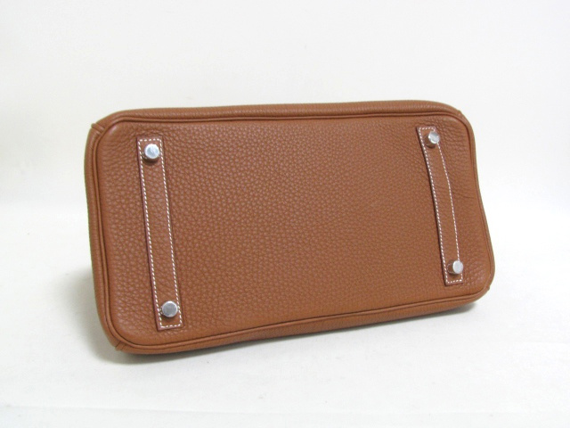 エルメス バーキン30/ハンドバッグ(トゴ/ゴールド/シルバー金具)